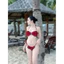 Bikini 2 mảnh kết tầng phối khoen gắn hoa (sẵn hàng -hoả tốc)