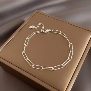 Vòng Tay Lắc Tay Bạc Đính Đá Zircon Luxury Korea Phụ Kiện Thời Trang Cho Nữ VT08