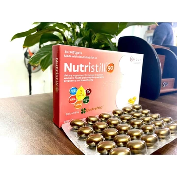 Vitamin bầu Nutristill 90 - Bổ sung Vitamin + DHA + Acid Folic + Sắt & Kẽm - Nhập khẩu Italia