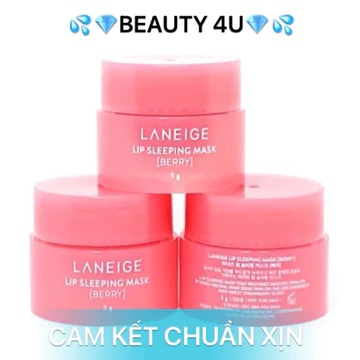 [MADE IN KOREA - HÀNG CHUẨN XỊN] 1 MẶT NẠ NGỦ DƯỠNG ẨM MÔI VÀ Ủ MÔI PHỤC HỒI MÔI THÂM LANEIGE LIP SLEEPING MASK 3G