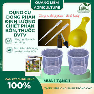 [COMBO 2 CÁI] Dụng cụ Đong phân - Định lượng - Chiết phân bón, thuôc BVTV - Sản phẩm cần thiết cho nông nghiệp