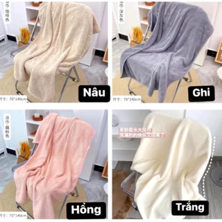 KHĂN TẮM HÀ QUỐC SAN HÔ LOẠI 1 70X140 MỀM MỊN THẤM NƯỚC TỐT