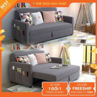 Ghế sofa giường chính hãng 1m8x1m8 ( có thể gấp gọn thành ghế sofa )