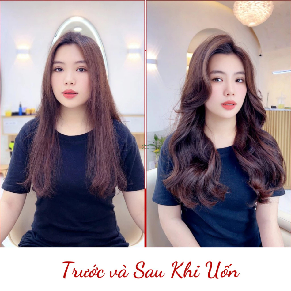 Thuốc uốn tóc tại nhà dành cho cả Nam và Nữ, có kèm dụng cụ và video hướng dẫn uốn | Trunghair