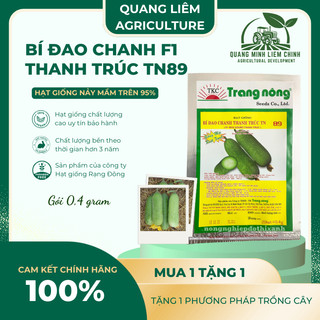Bí Đao Chanh F1 Thanh Trúc TN88 - TN89 Trang Nông (0.3gram) , hạt giống nảy mầm tốt, năng suất cao