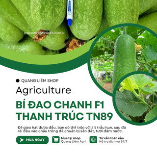 Bí Đao Chanh F1 Thanh Trúc TN88 - TN89 Trang Nông (0.3gram) , hạt giống nảy mầm tốt, năng suất cao