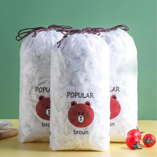 COMBO 3 bịch Mang bọc thực phẩm có chun hàng loại 1 co giãn