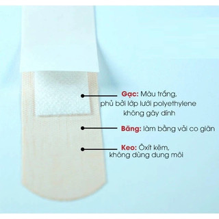 Siêu Hót hộp 100 cái băng gạc y tế tiệt trùng AID FIRST T8