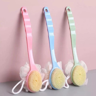 Cây Cọ Lưng Tắm Tiện Lợi Tích Hợp Bông Tắm và Bàn Chải Mềm Mịn Dễ Chịu Với Làn Da - Cọ Kì Lưng 2 Đầu 25