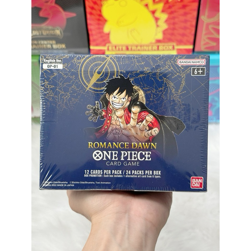one piece tcg romance dawn booster box english BANDAI ONE PIECE Card Game ROMANCE DAWN [OP-01] (BOX) – WAFUU JAPAN main image 0