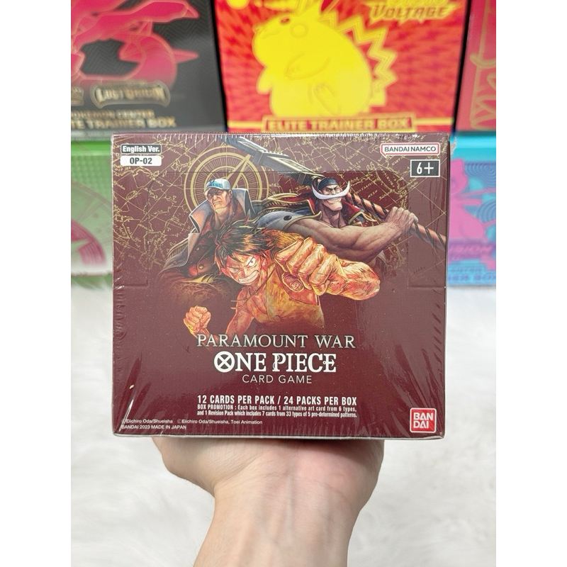 One Piece TCG: Hp th bi Paramount War - Booster Box OP-02 (English  Version) | Shopee Vit Nam
