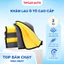 Khăn Lau Xe Ô Tô Chuyên Dụng 3M Sợi Microfiber Siêu Mềm Mịn Thấm Lau Xe Hơi 2 Lớp 2 Mặt Siêu Sạch
