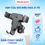 Giá Đỡ Điện Thoại Trên Ô Tô Kẹp Gắn Cửa Khe Khó Điều Hòa Xoay 360 Độ Vân Carbon Tiện Lợi Gắn Taplo
