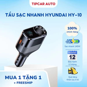 Tẩu Sạc Nhanh Xe Hơi QC 3.0 Đa Cổng USB Thông Minh Hỗ Trợ Sạc Nhanh Điện Thoại Ô Tô Có Đèn LED USB