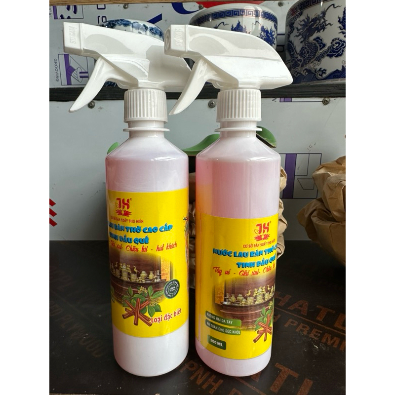 Nước lau Bàn Thờ cao cấp Tinh Dầu Quế - Chiêu Tài-hút khách