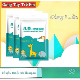 Găng tay dùng 1 lần cho bé túi 100 cái 🌸 tuyển sỉ 🌸