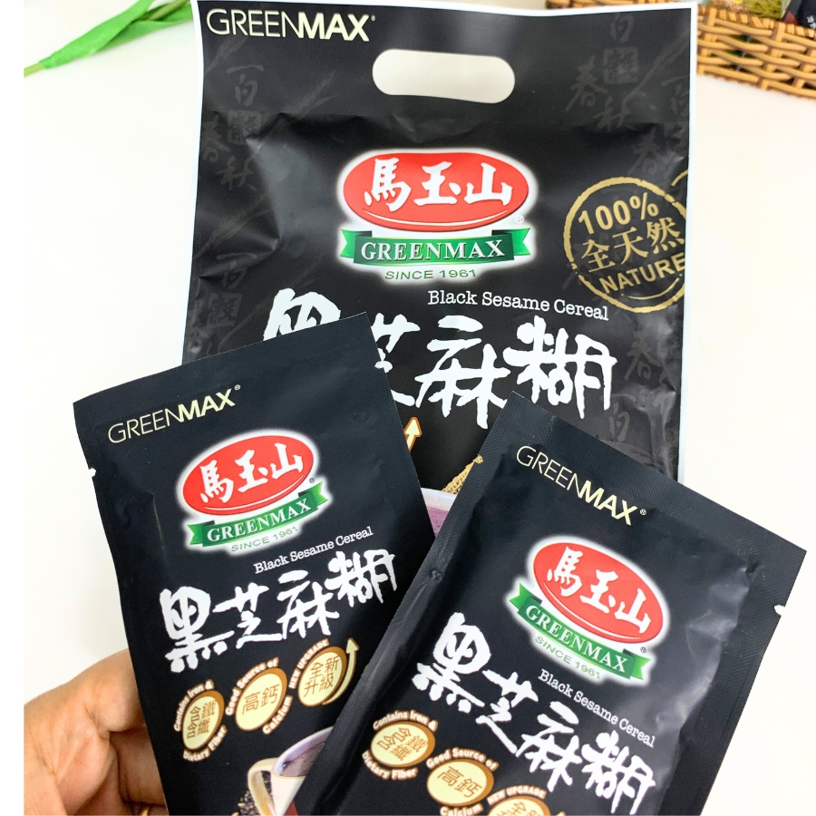 Bột ngũ cốc Greenmax Đài Loan ( gói nhỏ dùng thử) 25-30g, ăn sáng tiện lợi , bổ sung dinh dưỡng