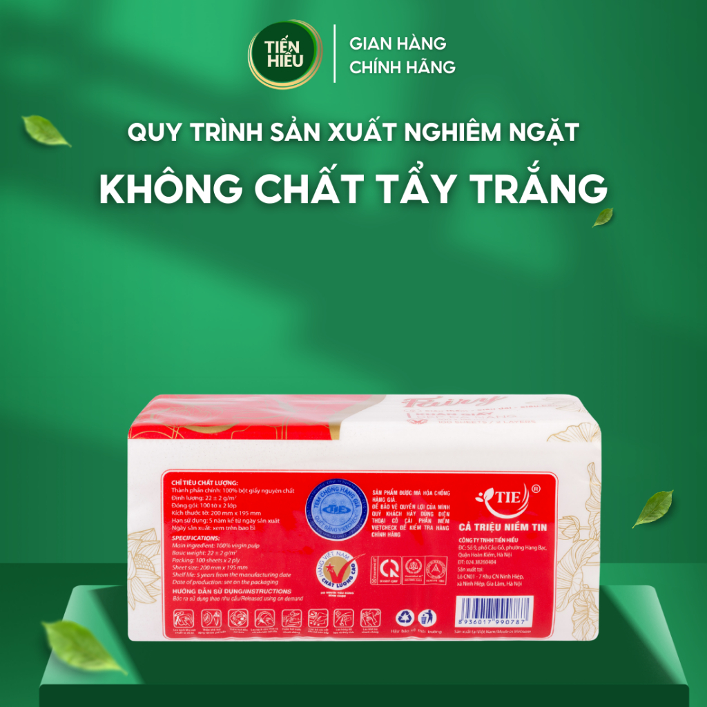 Ảnh Combo 4 Bịch Khăn Giấy Lau Đa Năng FAIRY Cao Cấp Mềm Mịn Thấm Hút Dầu Tốt Lau Chùi Tiện Lợi 100 Tờ 3