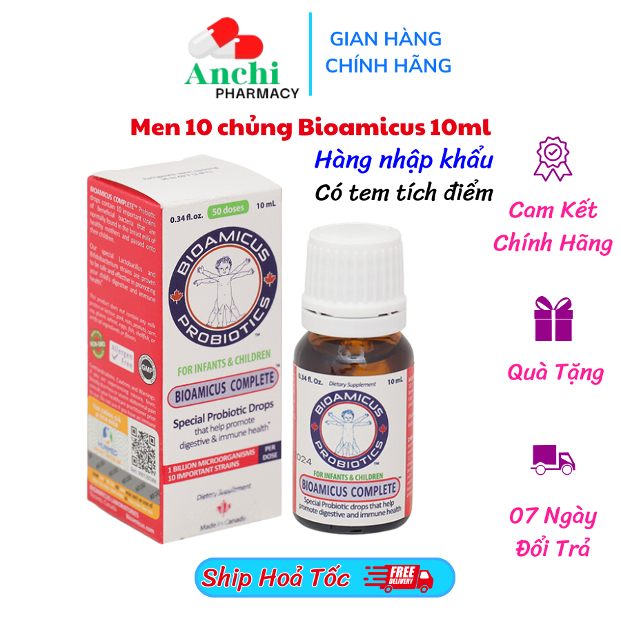 [Chọn quà] Men vi sinh Bioamicus Complete men 10 chủng - Nhập khẩu ...