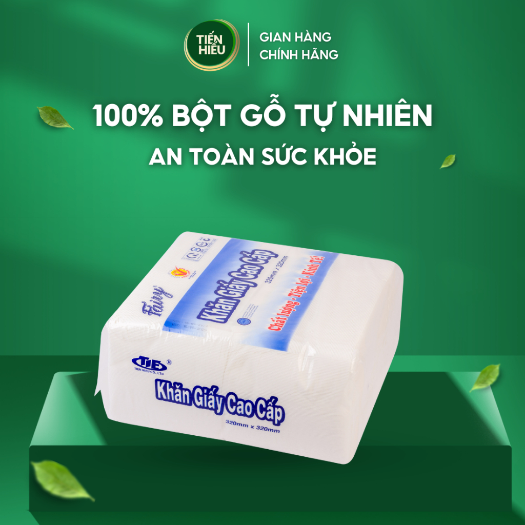 Ảnh Combo 5 Bịch Giấy Cân 32 Fairy Khổ 320 x 320mm 2 Lớp Mềm Dai Thấm Hút Nhanh Cao Cấp Đa Năng Tiết Kiệm 540 Tờ 2