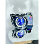 Pha Đèn Vision Độ Sẵn Choá Chính Hãng Bi E11+ Viền Đen Mẫu Mới 2025 Mắt quỷ App + Vòng 3D Móng Ngựa ( Bảo Hành 24 Tháng) — ảnh 2
