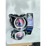 Pha Đèn Vision Độ Sẵn Choá Chính Hãng Bi E11+ Viền Đen Mẫu Mới 2025 Mắt quỷ App + Vòng 3D Móng Ngựa ( Bảo Hành 24 Tháng) — ảnh 3