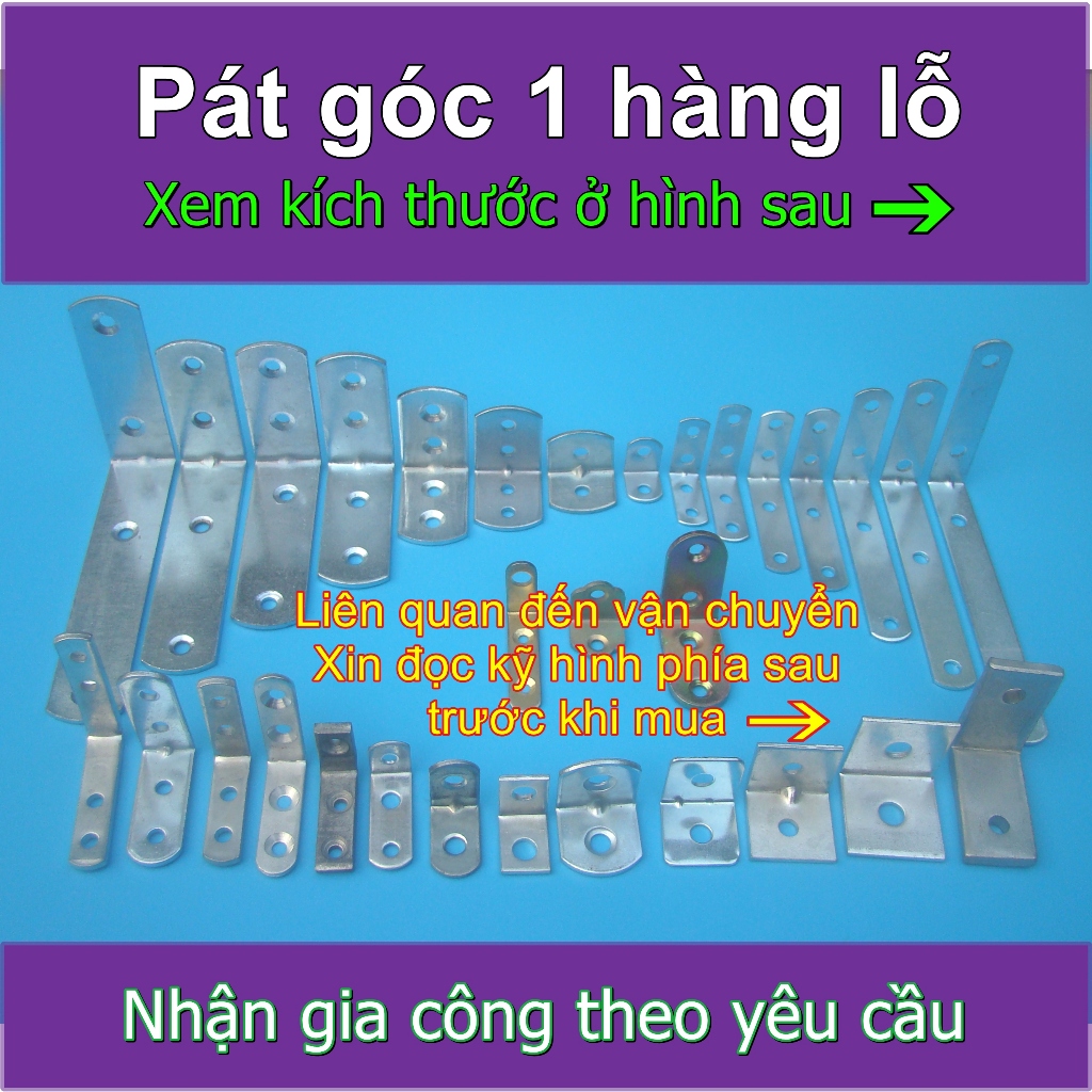 Pát góc Ke góc Bát Pas Path (loại 1 hàng lỗ) | Shopee Việt Nam