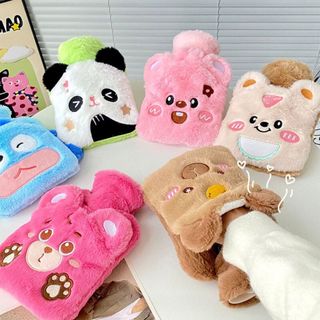 Túi Chườm Ấm Nóng 500ml Hình Capybara Loopy Gấu Bông Quà Tặng Cho Bạn Gái Timo TC03
