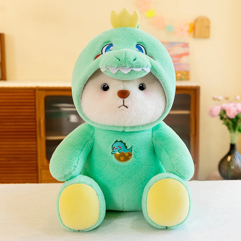 Gấu Bông Lena Cosplay Gấu Trúc Khủng Long Kỳ Lân Dễ Thương, Gấu Lena Có Quần Áo Hàng Nhập Cao Cấp