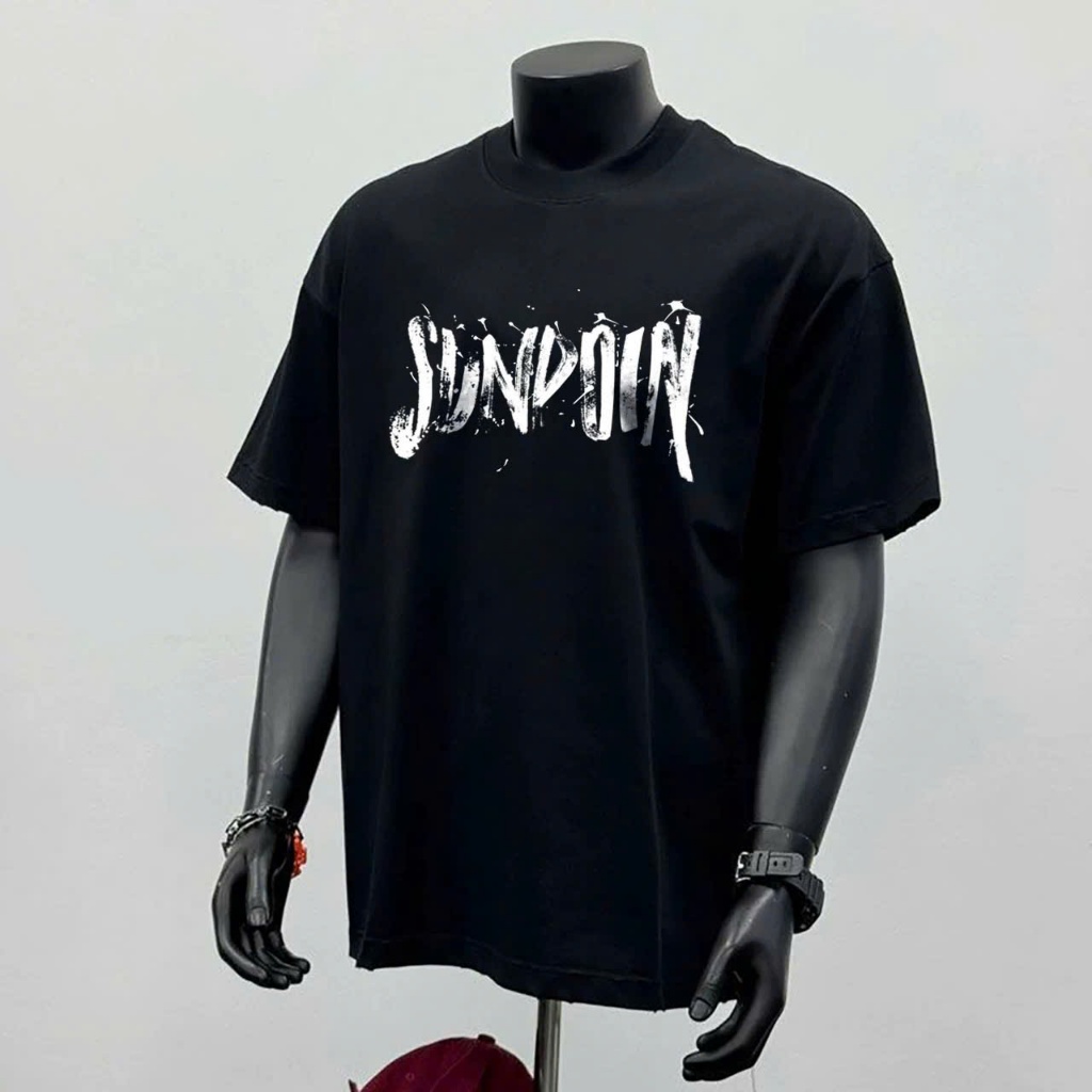 Áo thun Stee Cổ tròn SUNDOIN Localbrand ICVCVNI Unisex Menwear Cotton