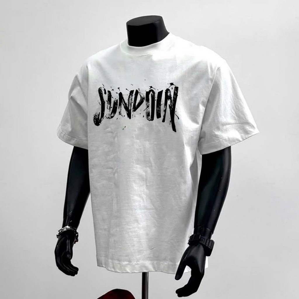 Áo thun Stee Cổ tròn SUNDOIN Localbrand ICVCVNI Unisex Menwear Cotton