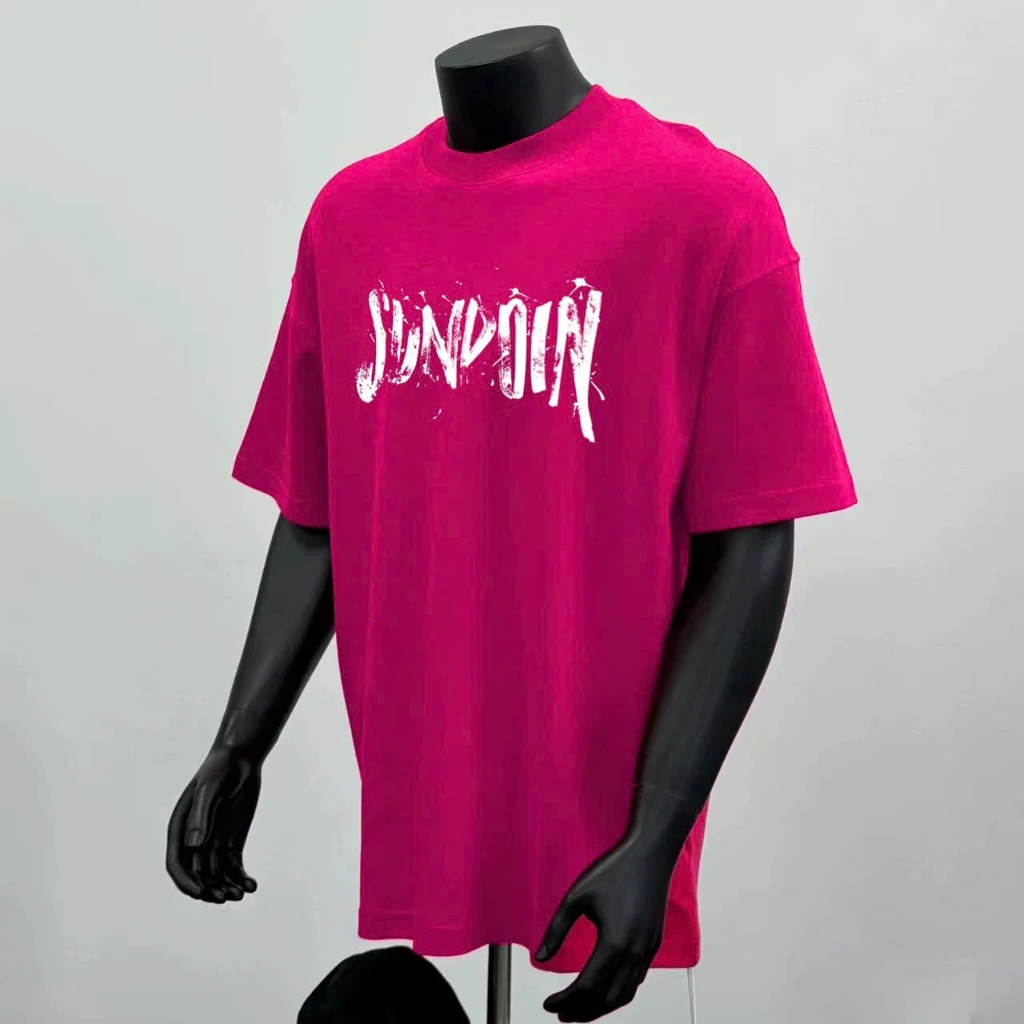 Áo thun Stee Cổ tròn SUNDOIN Localbrand ICVCVNI Unisex Menwear Cotton