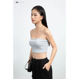Áo Hai Dây Nữ Croptop JP FASHION Vải Thun Gân Co Dãn 4 Chiều Ôm Gọn Phần Eo Tôn Dáng 10509266