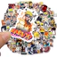 Set 20/60 Sticker Anime Naruto Chống Nước Dán Laptop Vali Mũ Bảo Hiểm Sổ Tay