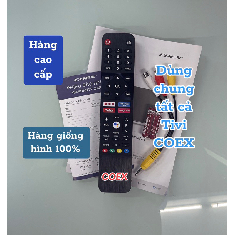 Hướng dẫn chọn mua Điều Khiển Tivi Coex