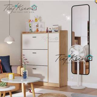 Tủ giày thông minh gỗ đẹp ngang 90cm NTTK TG88978