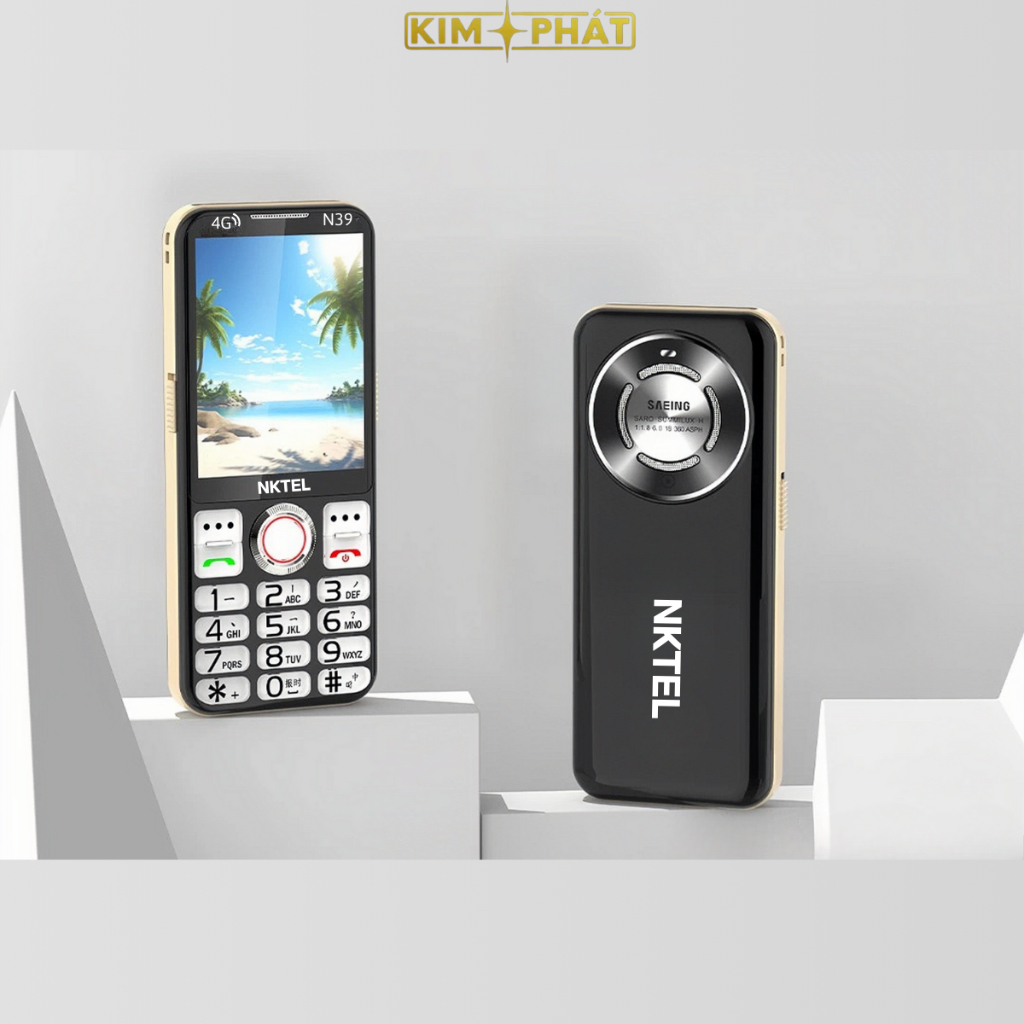NKTEL Điện Thoại 4G - 2 Sim 2 Sóng - Loa Lớn - Pin Trâu 12800mAh + Đèn Pin - ảnh 5