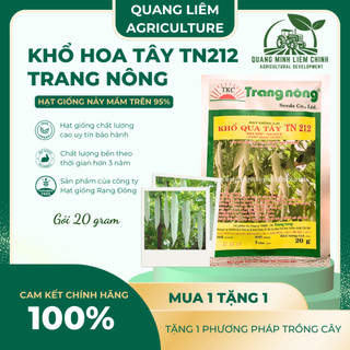 Khổ Hoa Tây TN212 Trang Nông (20gram), hạt giống nảy mầm tốt, năng suất cao, trông quanh năm