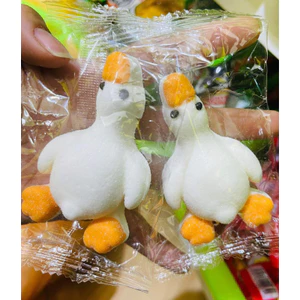 combo 3 cai kẹo dẻo con thú hình vịt 15gr/con