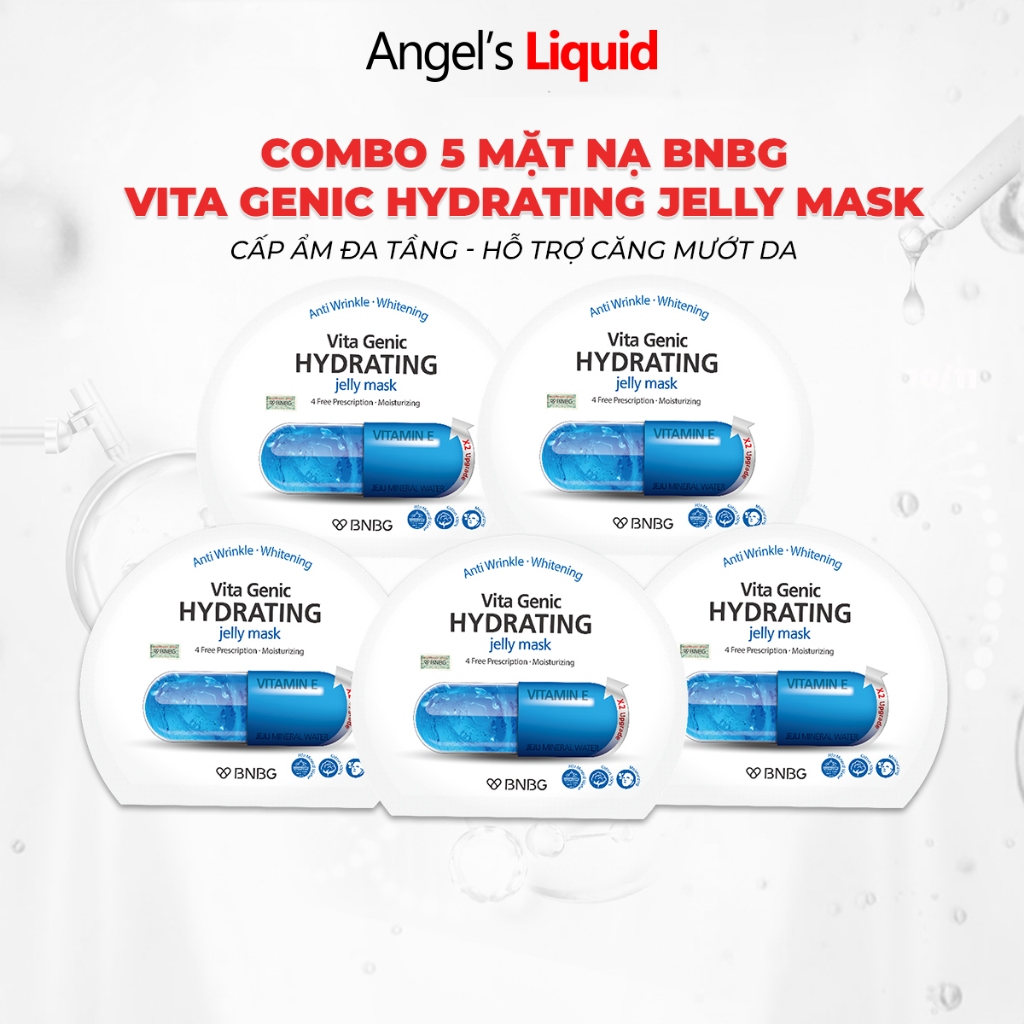 Ảnh Combo 5 Mặt Nạ BNBG Vita Genic Hydrating Jelly Mask 30ml 1