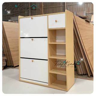 Tủ giày gỗ thông minh ngang 90cm tu.giay39