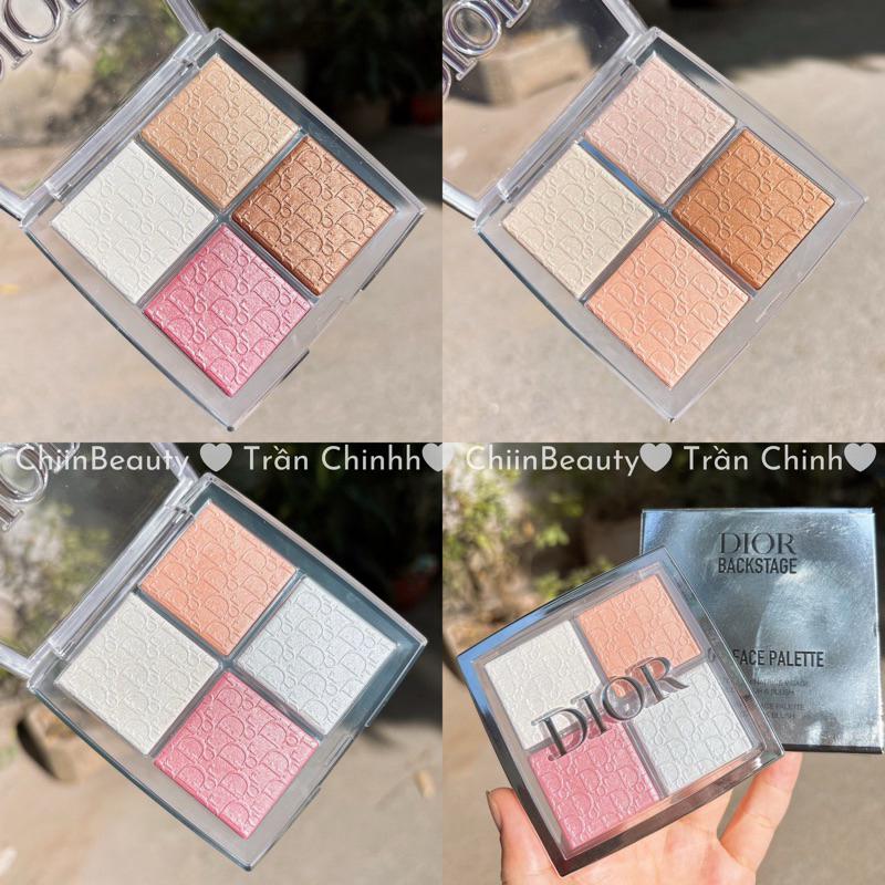 Bắt Sáng Dior Backstage Bronzer Palette (BILL SEPHORA US) Bảng