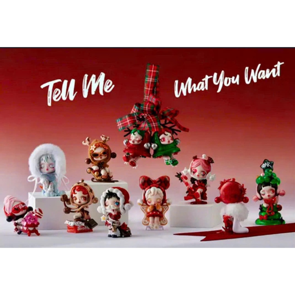 CHÍNH HÃNG ] POP MART-SKULLPANDA TELL ME WHAT YOU WANT (TRỌN BỘ