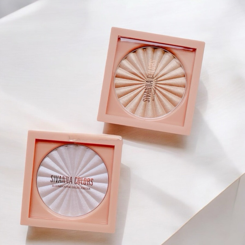 Highlight bắt sáng Thái Lan Botanic Mauve Sivanna HF8109, nhũ nhẹ nhàng, bám dính, cho lớp finish make up lộng lẫy