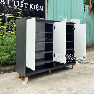 Tủ giày cửa mở đẹp 1m2 Nội Thất Tiết Kiệm TG778798