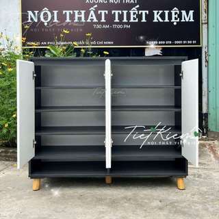 Tủ giày cửa mở đẹp 1m2 Nội Thất Tiết Kiệm TG778798
