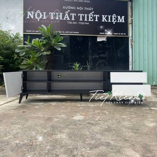 Tủ kệ tivi gỗ 1m4 phòng khách tu.tivi9
