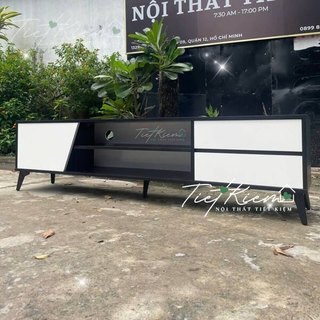 Tủ kệ tivi gỗ 1m4 phòng khách tu.tivi9
