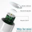 Đèn hơ móng mini 1 ngón tích điện, Máy hơ gel nail 1 bóng
