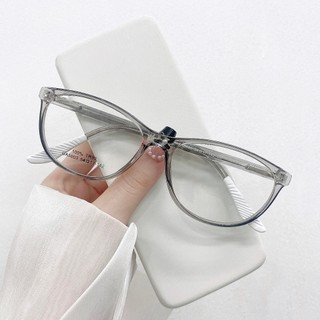 Gọng Kính Cận - Gọng Nhựa Cốt Kim Loại Mắt Mèo Phong Cách Hàn Quốc Chống Bụi Ms UA5003